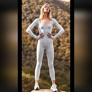Free People Movement Good Karma Long Sleeve Onesie Xs/s
